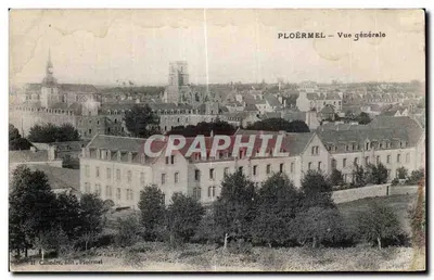 Ploërmel — Vista geral — H. Cilindre, edição Ploërmel