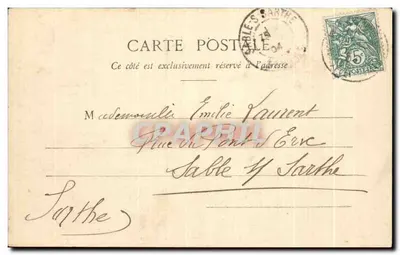 Ploërmel - Hotel dos Duques de Mercœur — Coleção David, Vannes, n°358 — Verso