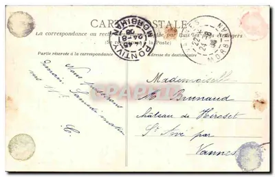 Pontivy (Morbihan) - Barrio Clisson — Colección Gueranne, fot., Pontivy — Reverso