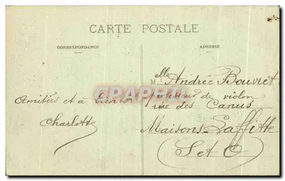 Pontivy - El viejo Castillo de los Roban y los fosos — La Bretaña pintoresca — Reverso