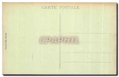 Quiberon - Pointe de Beg-er-Vil — éditeur Laurent-Nal, Rennes, n° de série 2805 — Verso