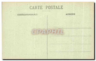 Kasteel van Kéroset — Onder de Vannes — St-Avé — Collectie H. Laurent, Port-Louis — Achterkant