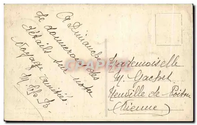 Wnętrze Bazyliki — Chór i Ołtarze Trousept — Kolekcja Villaroumper, n° 2053 bis — Rewers