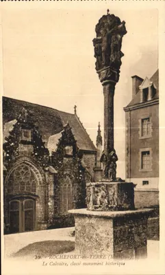 Rochefort-en-Terre — O Calvário, monumento histórico — Artaud, Nantes