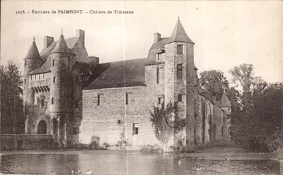 Castelo de Trécésson — Arredores de Paimpont — Editor Laurent-Né, Rennes, n° 3238