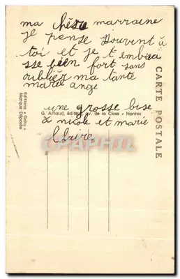 Rochefort-en-Terre (Morbihan) — O Velho Bourg — Gaby — Verso
