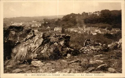 ROCHEFORT-en-TERRE (Morbihan) — A Suíça bretona — G. Artaud, editor da Close - Nantes