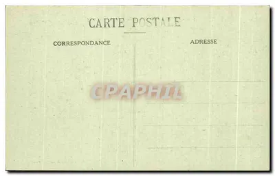 VANNES - Vista da Cidade, vista da Garenne - Coleção H. Laurent, Port-Louis — Verso