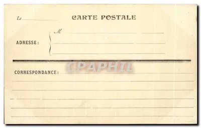 VANNES - Torre do Conde e o lavatório da Garenne — Editor: Caille & Cie, n° 61 — Verso