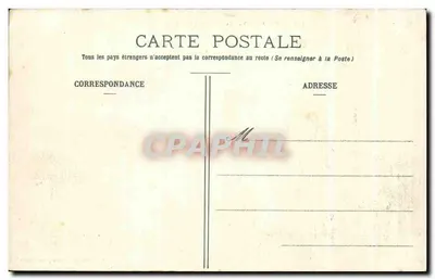 Vannes - Vista da Cidade, vista da Garenne — 1920 — Coleção H. Laurent, Port-Louis — Verso