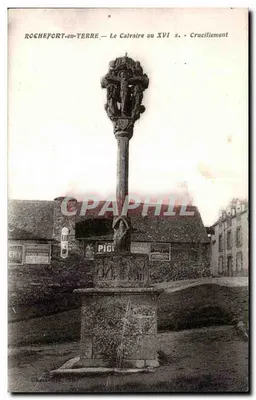 Rochefort-en-Terre — O Calvário do século XVI — Crucificação
