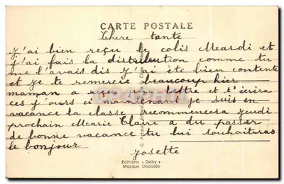 Rochefort-en-Terre (Morbihan) — O Velho Burguês — O Calvário — Graby — Verso