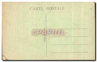 Carnac - Menhir w Kerlésacan — wydawca Laurent-Néret, nr 2697 — Rewers