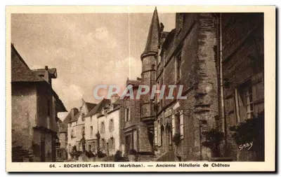 Rochefort-en-Terre (Morbihan) — Ancienne Hôtellerie du Château — SABY