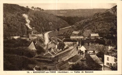 Rochefort-en-Terre (Morbihan) — Vale de Gueuzon — Gaby