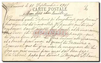 VANNES — Statua Richemonta — LL. n°26 — Rewers
