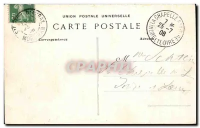 Auray — De Sepulchrale Kapel van de Cartuja — Collectie Villard, Quimperlé — Achterkant