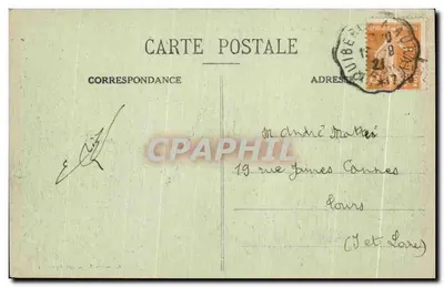 Carnac - De Kerk en de Kruis van Mont Saint-Michel — Collectie H. Laureal, n° 2640 — Achterkant