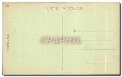 Carnac - Porche de l'Église — wyd. Laurent-Nel, Rennes, n°29 — Rewers