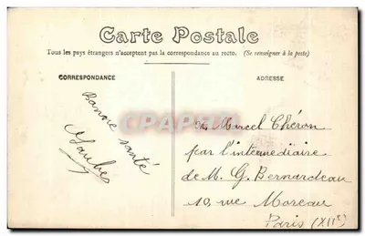 Joscelin — Salon zamku — Ch. Bailly, fot. — V°e Chamarre, wyd., Ploërmel (Morbihan) — Rewers