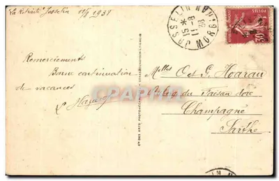 Josselin — Ogólny widok — n°31 — Rewers