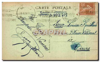 VANNES (Morbihan) — Katedra — J. Nozais, Wyd. 18, ulica Vannes — Rewers