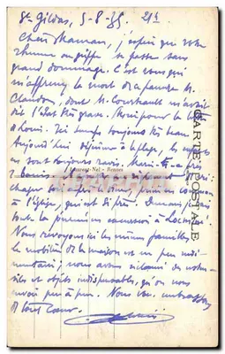 Vannes — Plac Henri IV — wydawca Jaz, nr 1398 — Rewers