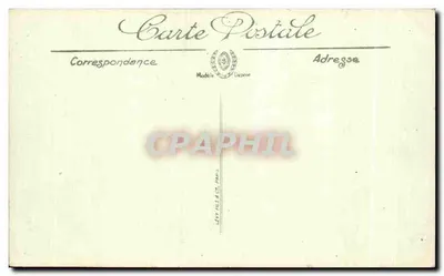 VANNES — Huis dat behoorde tot Gilles de Bretagne — A. Chrove — Achterkant