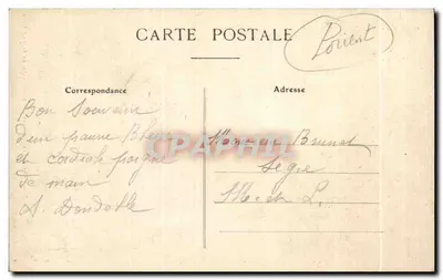 Bretaña — Familia de Lorient — La Buena Abuela — Artaud et Nozais, Nantes — Reverso