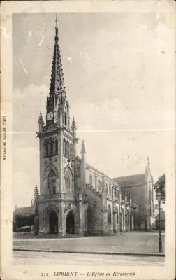 Lorient — L'Église de Kérentrecb — Artaud et Nozais, Nant 252