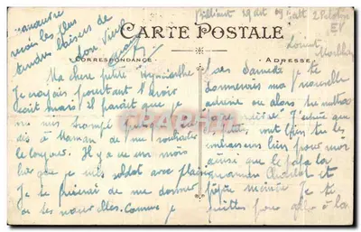 Lorient — L'Église de Kérentrecb — Artaud et Nozais, Nant 252 — Verso
