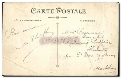 Vannes — La Rivière — éditeur Artaud et Nozais, Nantes, n°8 — Rewers