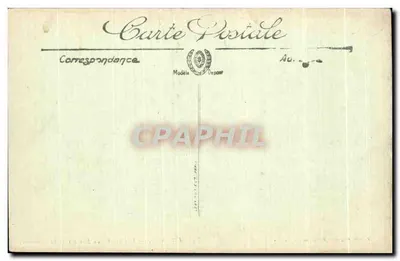 Stare pralnie Garenne — Widok na stare pralnie Garenne — Wydawca nieznany, numer serii nieczytelny — Rewers