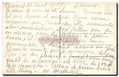 Vannes - Dom Gillesa de Bretagne — wydawca Brebbire, n°15 — Rewers