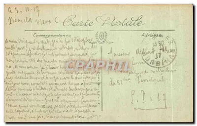 VANNES — A Torre do Conde e os Muros — LL. — N°5 — Verso