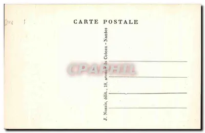 A Bretanha — História do priorado Yves Nicolazic ou a aparição de Santa Ana no século XVII — J. Nozais, editor, 18, avenue du Coteau - Nantes — Verso