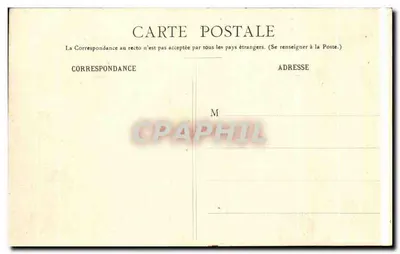 Souvenir z Ste-Sabine — kartka pocztowa ilustrowana — wydawca nie widoczny — Rewers