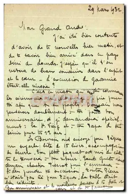 Sainte-Anne-d'Auray -- Pomnik poświęcony Bretonom zginęlim w wojnie -- Karta sprzedana na rzecz pomnika — Rewers