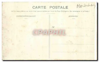 Ste-ANNE-D'AURAY — Wysoki pomnik hrabiego Chamborda — Zbiór Villard, Quimper — Rewers
