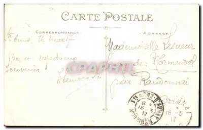 Sainte-Anne-d'Auray — Widok głównego frontu Bazyliki — Artaud et Nozaïs, Nantes — Rewers
