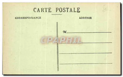 Statua cudowna Ste-Anne-d'Auray w łuku — kolekcja Villard, nr 2056 — Quimper — Rewers