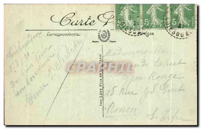 Trébeurden — As Rochas Brancas — O Castelo — A Ilha Milliou — LL. — Verso