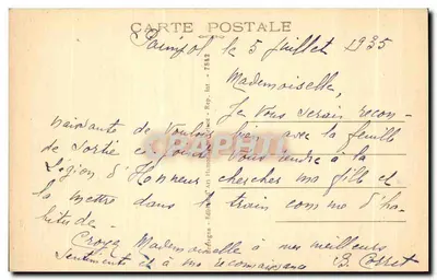 Paimpol — Wieczór widziany z Kerroc'h — wydawca Art Humanoïde, nr 7842 — Rewers