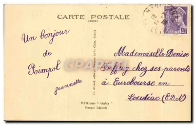 Paimpol (C.-du-N.) — Zatoka Paimpol z Guilben — Rewers