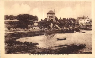 Ilha de Bréhat — O Porto Fechado — LL