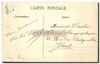 Saint-Brieuc - Grève Saint-Laurent — La Bretagne Pittoresque — wydawca nieznany, nr 2276 — Rewers