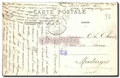 Etables - A Roche Tagarienne e seu Fantasma — S. Collet, Ker Morie, C.d.N. — Verso