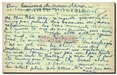 Perros-Guirec — Het Haven en de Baai — A. B. n°118 — Achterkant