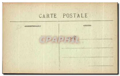 Quimper - Velhas Casas, Rue du Guéodét — Coleção Villard, Quimper — Verso