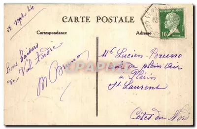 Sables-d'Or-les-Pins — Il Sfinge — editore sconosciuto, numero di serie non visibile — Verso